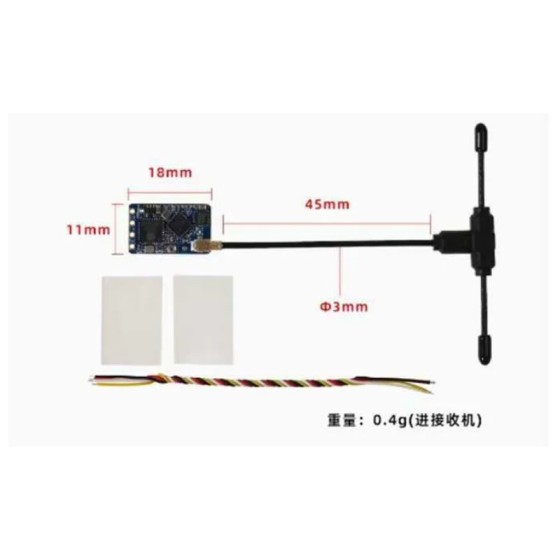 Original Nano 2.4G ExpressLRS ELRS Receiver for RC FPV Racing Freestyle Drones